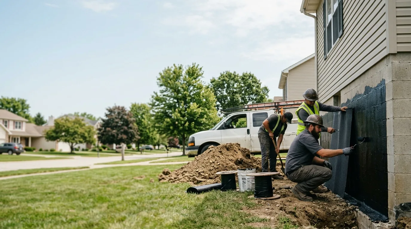 Basement Waterproofing in Six Lakes, MI near me